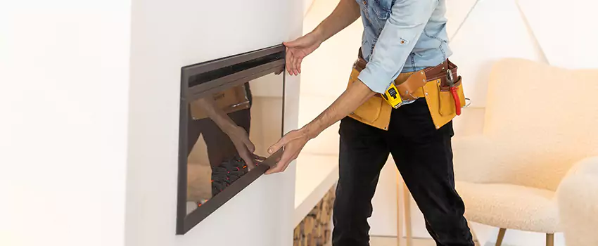 Metal Fireplace Installation in Clarksburg, West Virginia