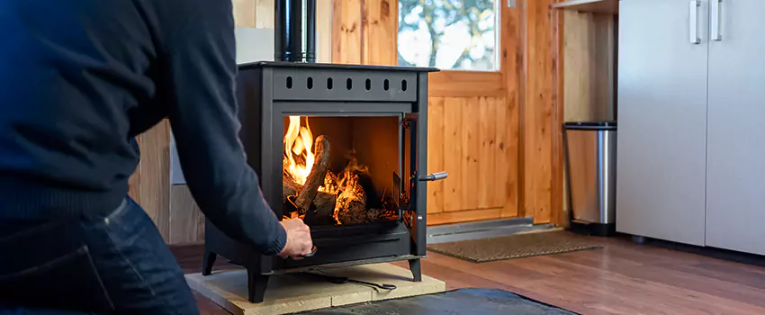 Open Hearth Wood Fireplace Installation in Clarksburg, WV