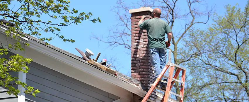 Vinyl and PVC Chimney Flashing Installation in Clarksburg, WV