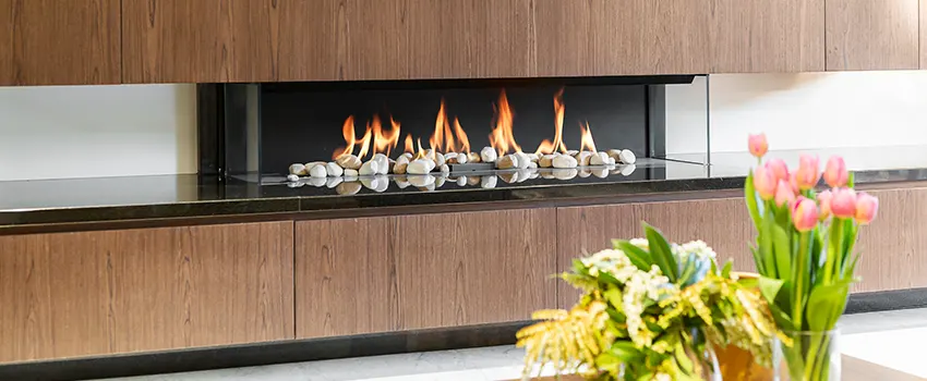 Double-height Fireplace Design Refurbishment in Clarksburg, West Virginia